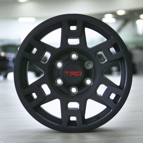 Genuine 17" TRD Pro Wheels Matte Black