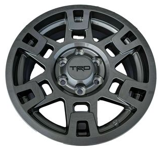 Toyota Accessories Genuine 17' TRD Pro Wheels Gloss Gunmetal