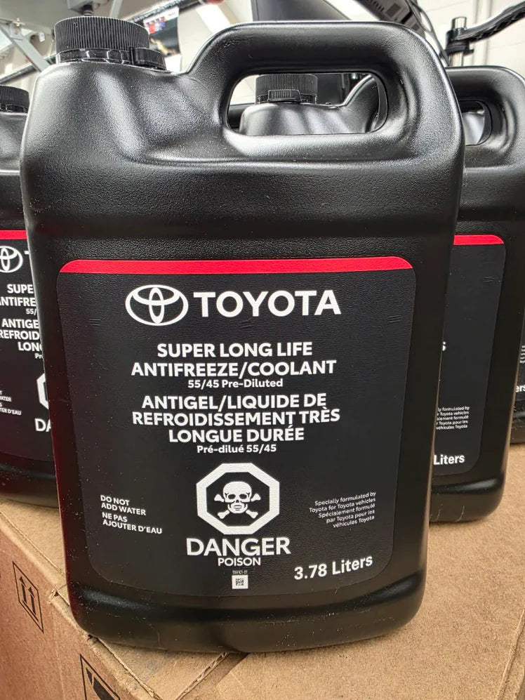 トヨタ純正　llc SUPER LONG LIFE COOLANT Genuine Toyota Super Long Life Antifreeze/Coolant – 3.78 L