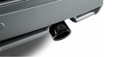 Exhaust Tip - Black Chrome