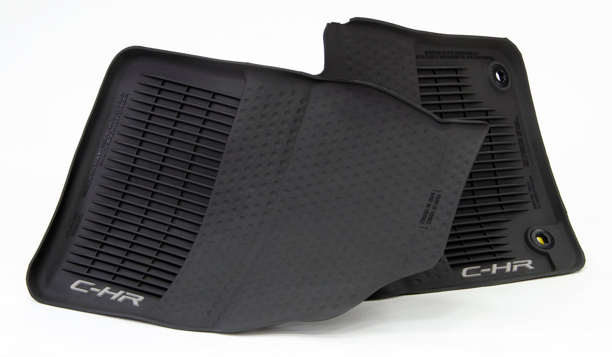 Tub Style All Season Floor Mats // 2018 CHR – Sherwood Park Toyota Parts