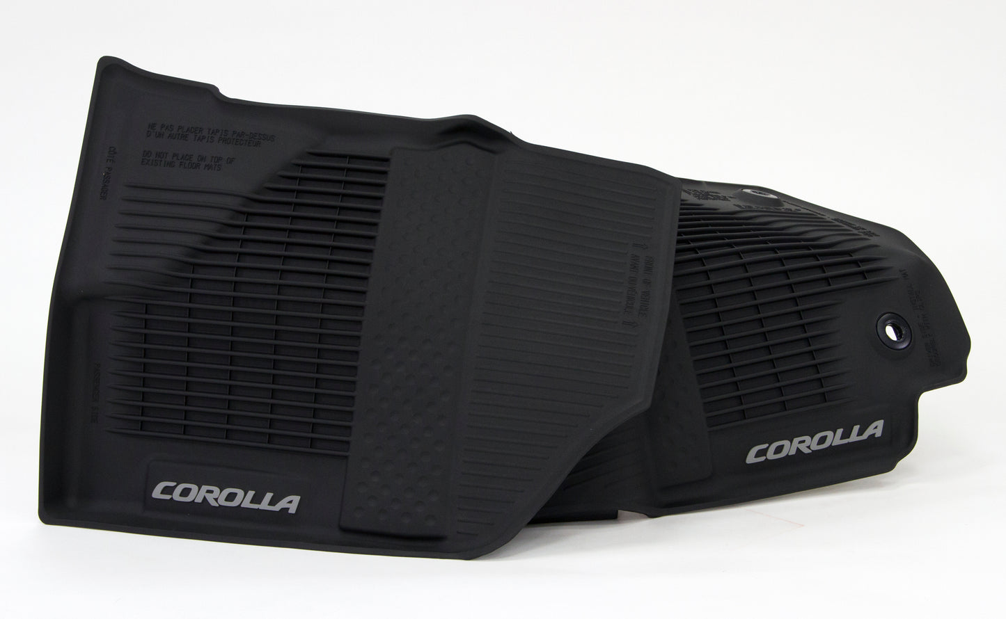 Tub Style All Season Floor Mats // 2017 Corolla