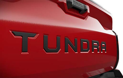 Black Tailgate Insert Badge