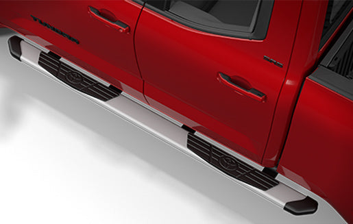 Dual Step Running Boards - Silver