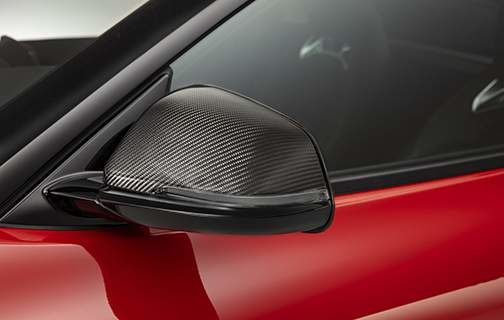 GR Supra Carbon Fiber Mirror Caps