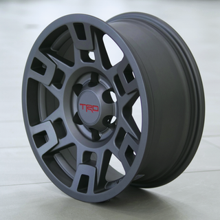 Toyota Racing Development Genuine 17" TRD Pro Wheels Matte Gray