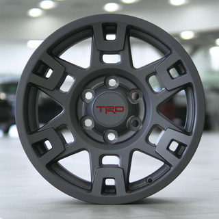 Toyota Racing Development Genuine 17" TRD Pro Wheels Matte Gray
