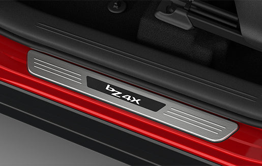 Front Illuminated Door Sill Protectors // BZ4X
