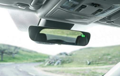 Auto-Dimming Rearview Mirror (with HomeLink) / Camry Hybrid