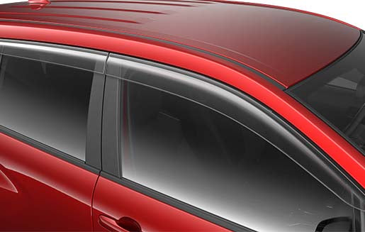 Side Window Deflectors - Black
