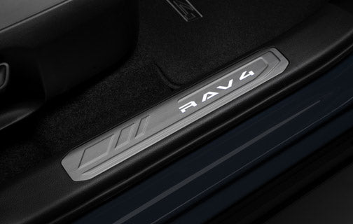 Front Illuminated Door Sill Protectors / Rav4