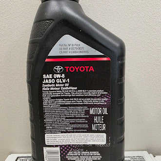 Toyota 0W8 Engine Oil