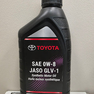 Toyota 0W8 Engine Oil