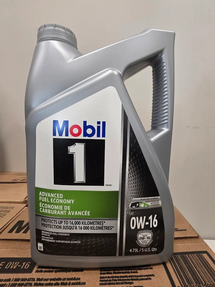 Mobil 1 0W16 Synthetic Oil, 4.73L