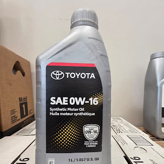 Toyota 0W16 Engine Oil, 1L
