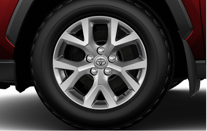17" Silver Alloy Rim and Winter Tire Package Rav4 225/65R17