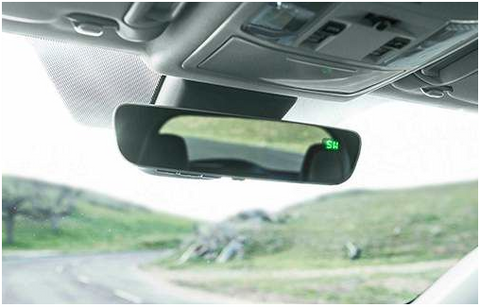 Auto-Dimming Rearview Mirror (with HomeLink)