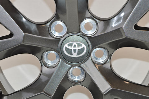 Genuine 17" Toyota Wheels Gunmetal// 17"x7" 5x114.3 PK457-42K00