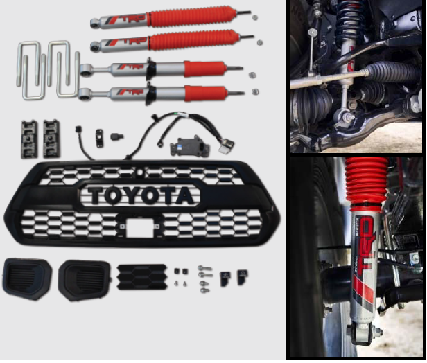 TRD Lift Kit - Tacoma Double cab Short box