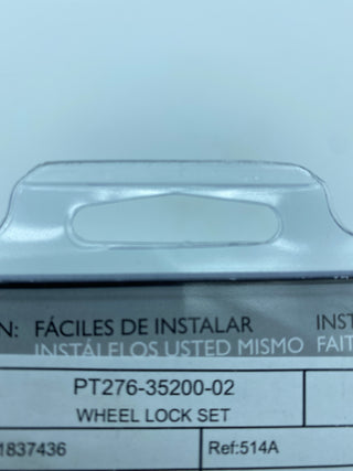 Toyota Genuine Parts PT276-35200-02 Toyota Wheel Locks